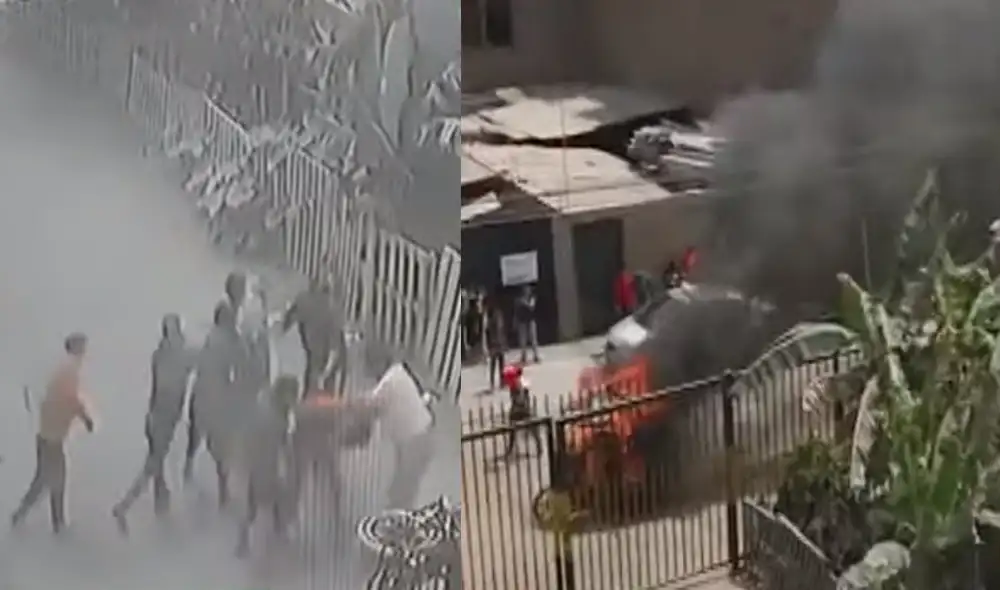 Personas que viven en la zona justificaron el intento de linchamiento indicando estar cansados de los asaltos. Foto: captura de 24 Horas Personas que viven en la zona justificaron el intento de linchamiento indicando estar cansados de los asaltos. Foto: captura de 24 Horas