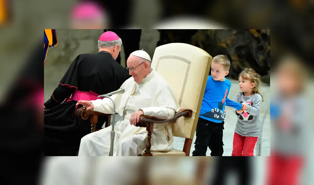 Papa Francisco quiere que niños hagan la paz y no el bullying