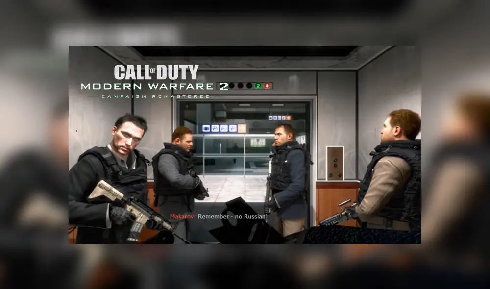 La polémica misión 'No Russian' se podrá hacer con gráficos 4k