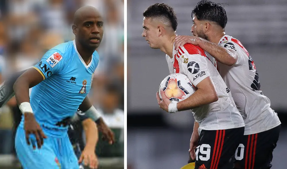 Jeickson Reyes se refirió al partido entre Binacional y River Plate. | Foto: GLR/EFE Jeickson Reyes se refirió al partido entre Binacional y River Plate. | Foto: GLR/EFE