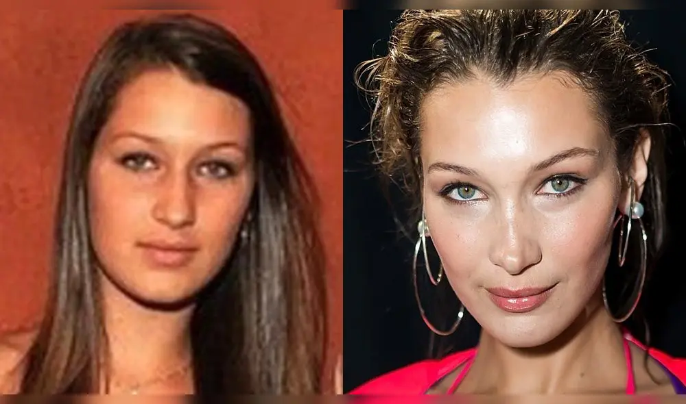 Antes y después de Bella Hadid: La transformación de “la mujer más bella" [FOTOS]