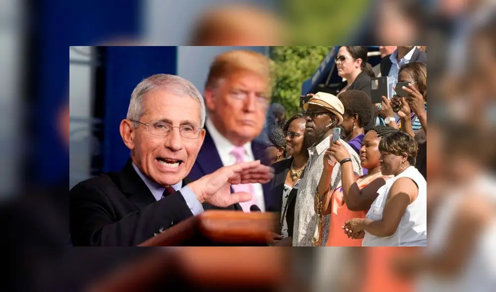 Epidemiólogo Anthony Fauci aseguró que los afroamericanos sufrirán demasiado por el COVID-19. (Foto: difusión) Epidemiólogo Anthony Fauci aseguró que los afroamericanos sufrirán demasiado por el COVID-19. (Foto: difusión)
