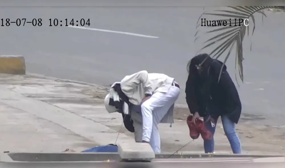 Los Olivos: detienen a pareja de jóvenes que robaba a ciudadanos en estado de ebriedad [VIDEO]