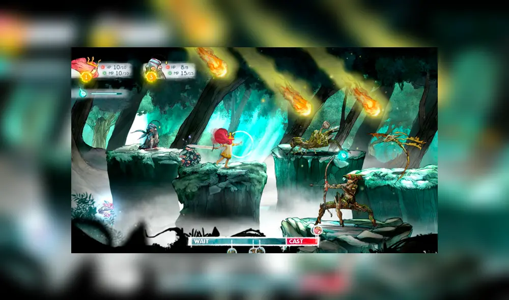 Child of Light es un videojuego RPG por turnos que se lanzó en 2013.