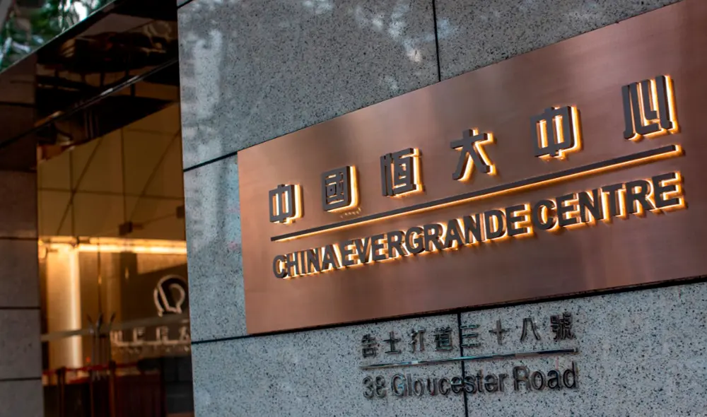 La inmobiliaria china presenta una deuda de más de 300.000 millones de dólares. Foto: EFE. La inmobiliaria china presenta una deuda de más de 300.000 millones de dólares. Foto: EFE.