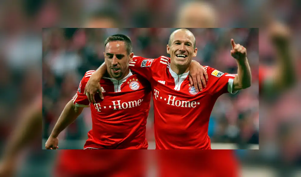 Ribéry y Robben dejarán el Bayern Múnich a final de temporada