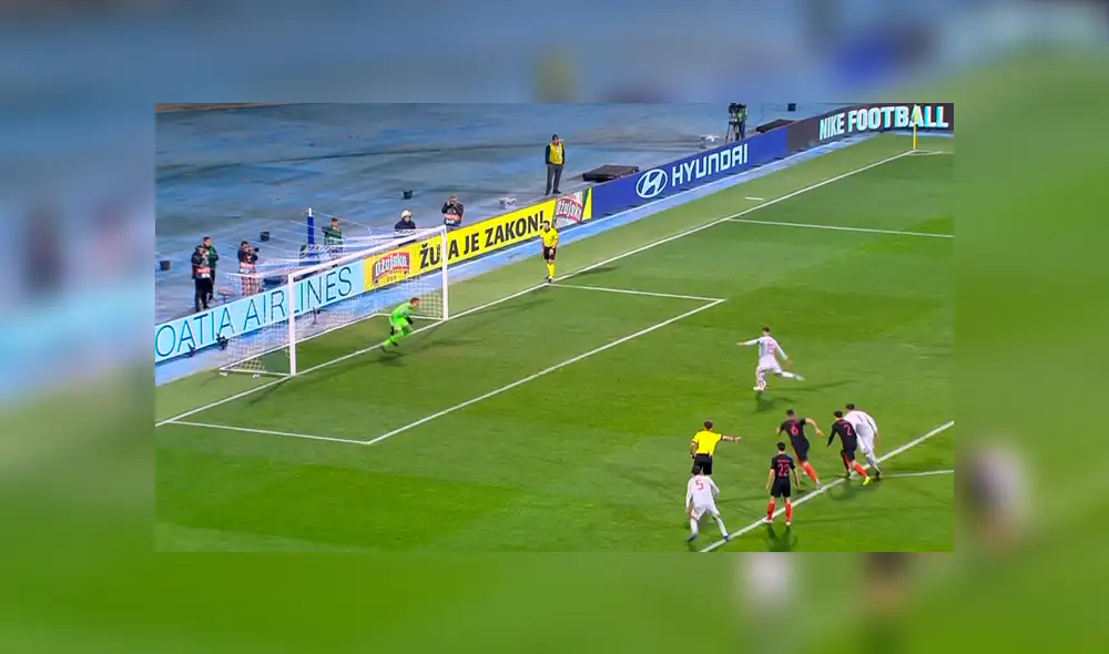 España vs Croacia: Sergio Ramos decretó el 2-2 con sutil definición de penal [VIDEO]