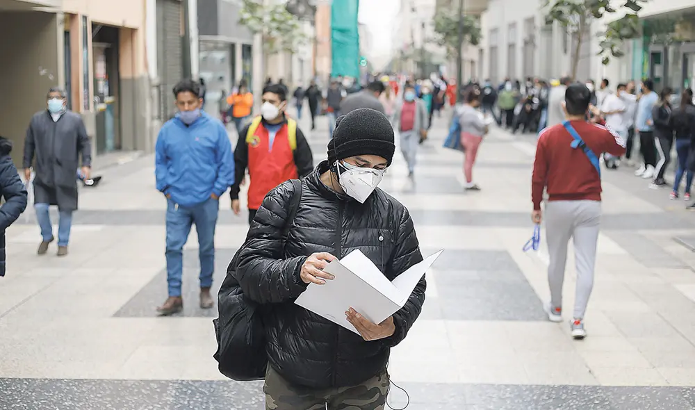 Actividades. En octubre, la economía local operaba al 98%. Foto: Antonio Melgarejo/La República Actividades. En octubre, la economía local operaba al 98%. Foto: Antonio Melgarejo/La República
