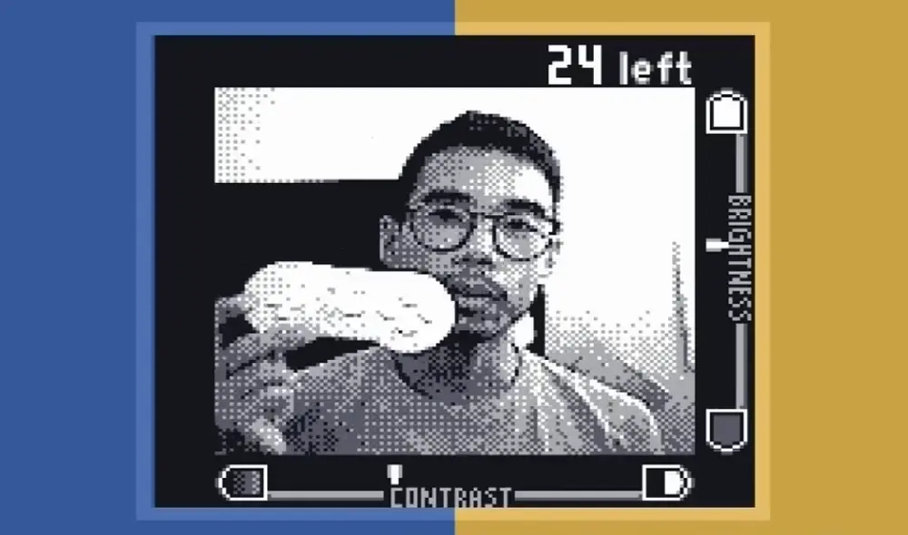 Con este accesorio pudo controlar el brillo y el contraste de la imagen. | Foto: Twitter / @bernardcapulong Con este accesorio pudo controlar el brillo y el contraste de la imagen. | Foto: Twitter / @bernardcapulong