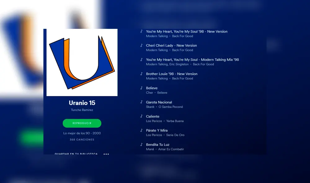 Facebook viral: peruanos 'noventeros' se emocionan con el retorno de 'Uranio 15' gracias a Spotify [VIDEO]