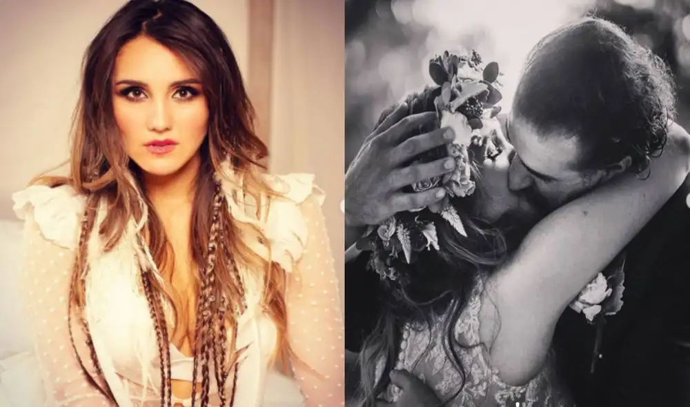 Dulce María celebra su primer aniversario boda con tierno mensaje a su esposo Paco Álvarez