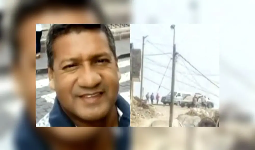 Asesinan a vigilante en Comas. Créditos: Captura América.