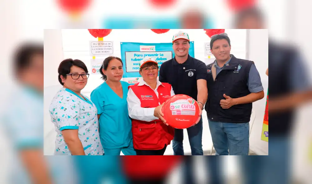 La Victoria: nombran a George Forsyth como embajador de la lucha contra la tuberculosis 