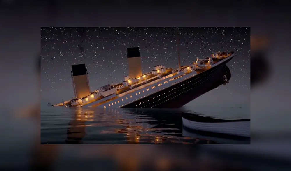 El ‘Titanic’ se hundió el 10 de abril de 1912 en el océano Atlántico al quinto día de su viaje inaugural. (FOTO: Twitter)