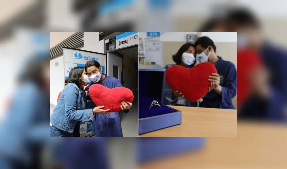 Pareja tuvo que postergar su boda hace un par de años. Foto: composición / Wapa Pareja tuvo que postergar su boda hace un par de años. Foto: composición / Wapa