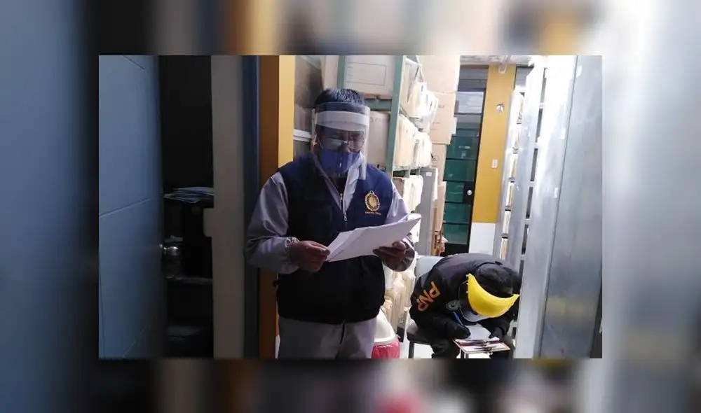 Ministerio Público en Puno realizó diligencia en hospital regional.