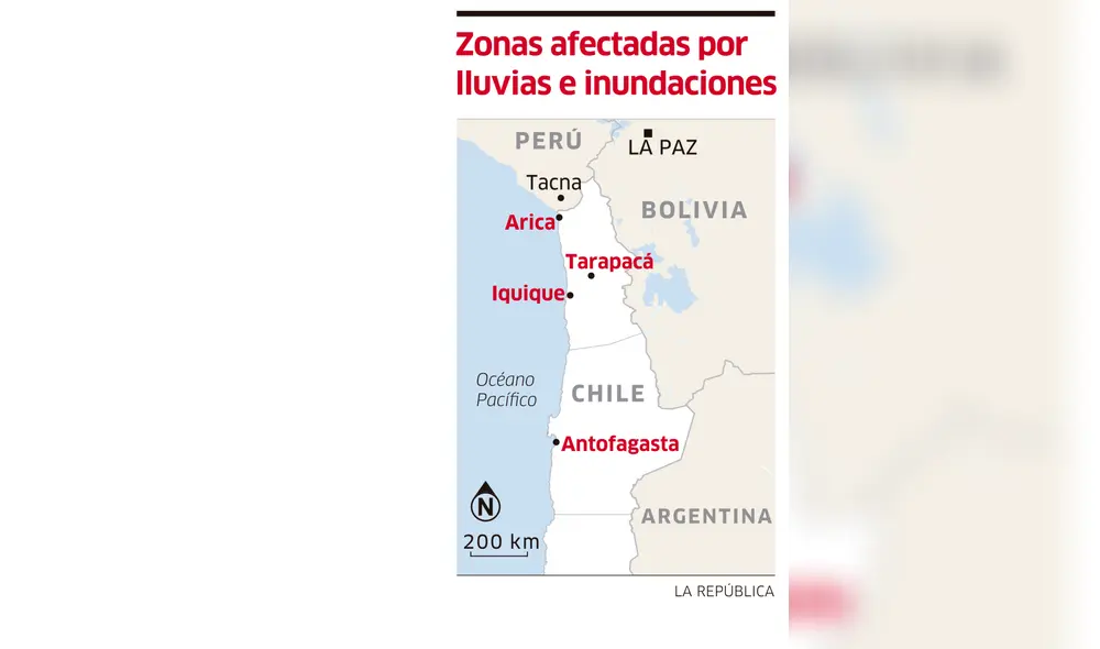 Zonas afectadas por lluvias e inundaciones [INFOGRAFÍA]