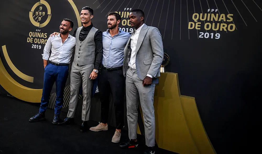 Cristiano Ronaldo fue elegido como el mejor jugador de Portugal en el año. | Foto: AFP