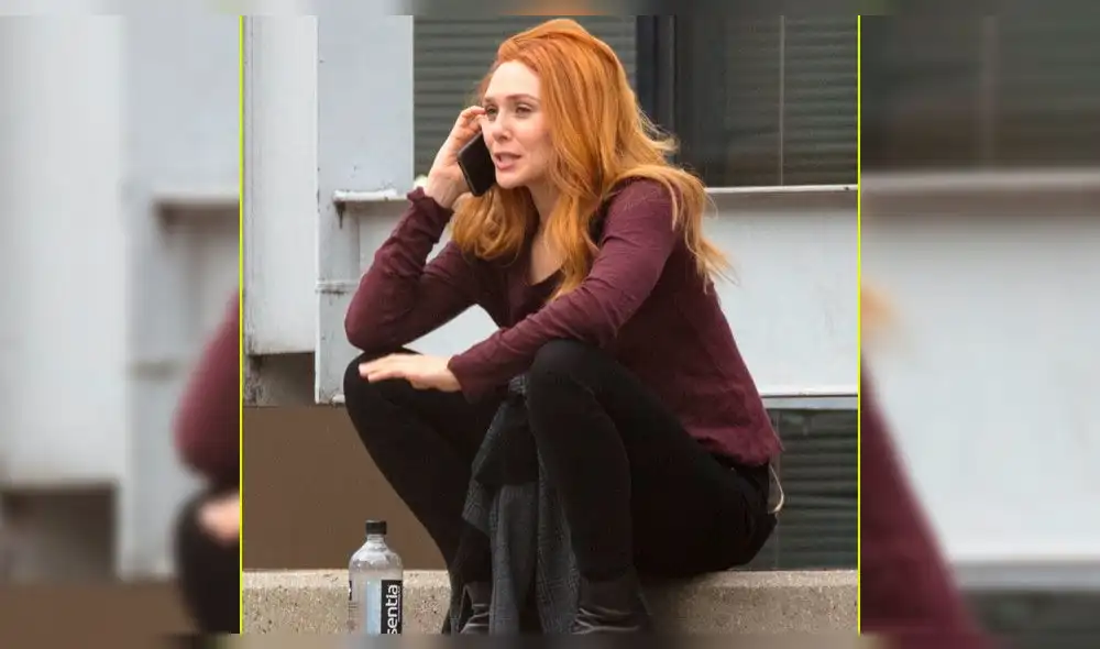 Imágenes reveladas de WandaVision. Foto: Just Jared