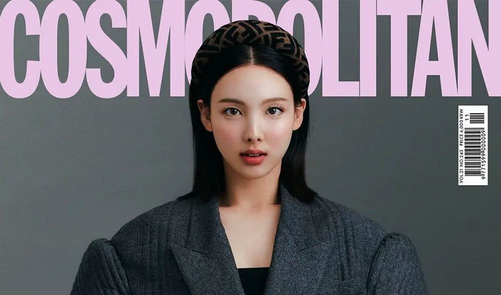 Nayeon en el número de noviembre para revista de moda. Foto: Cosmopolitan Nayeon en el número de noviembre para revista de moda. Foto: Cosmopolitan