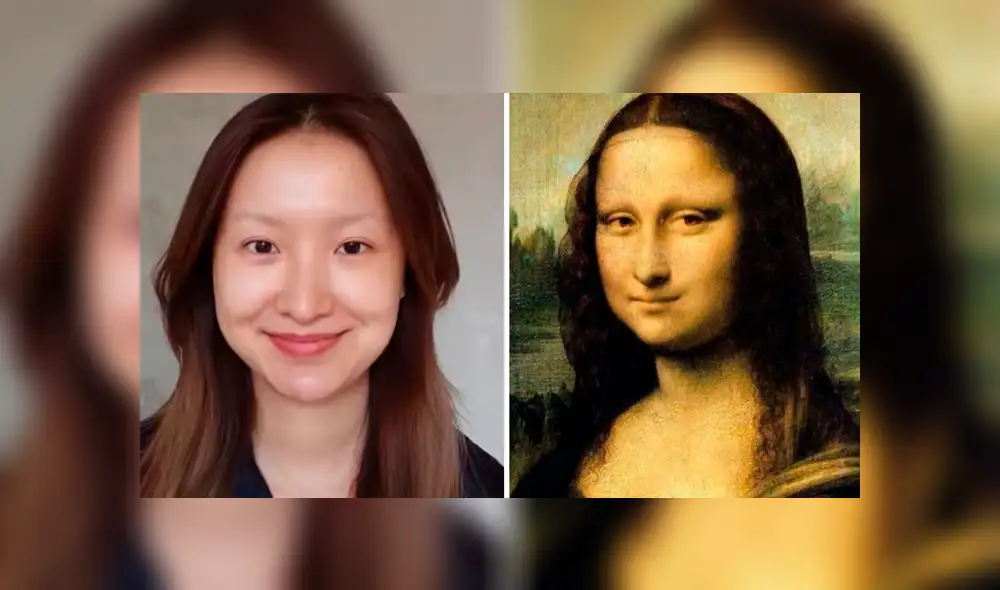 En YouTube se volvió viral una chica china que se transformó en la Mona Lisa. En YouTube se volvió viral una chica china que se transformó en la Mona Lisa.