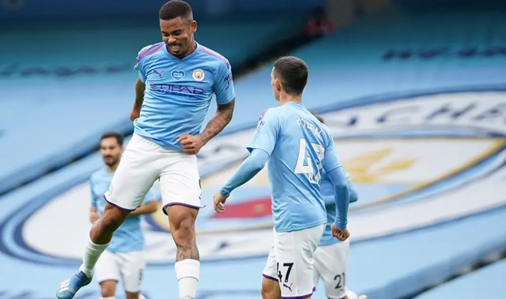 Manchester City vs. Bournemouth por la Premier League. | Foto: EFE