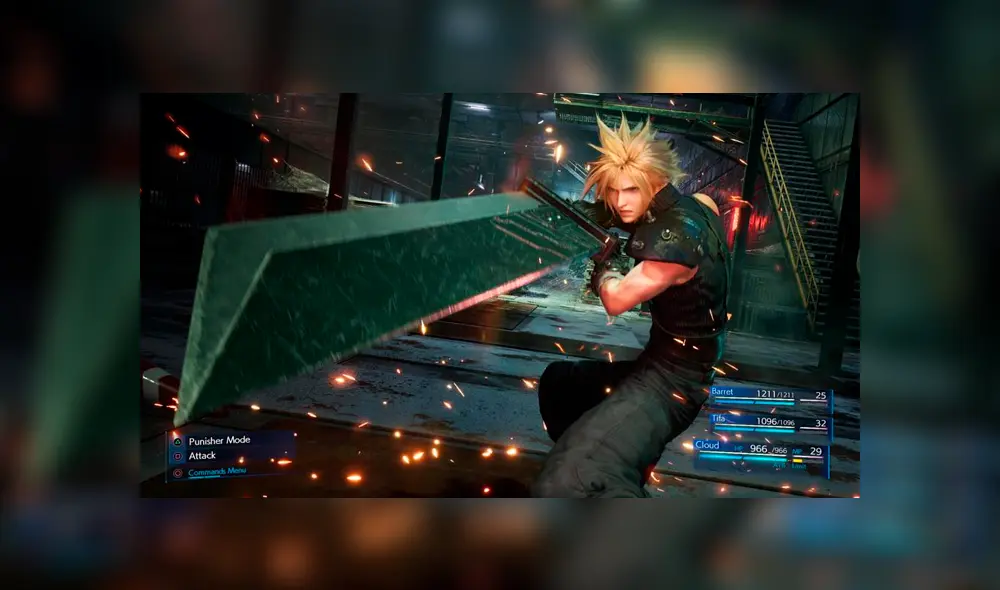 Final Fantasy VII Remake fue desarrollado por Square Enix.