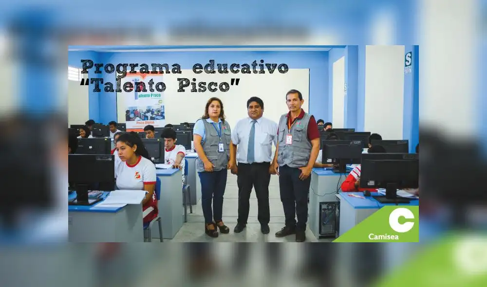 Una historia de transformación en los colegios de Pisco Una historia de transformación en los colegios de Pisco