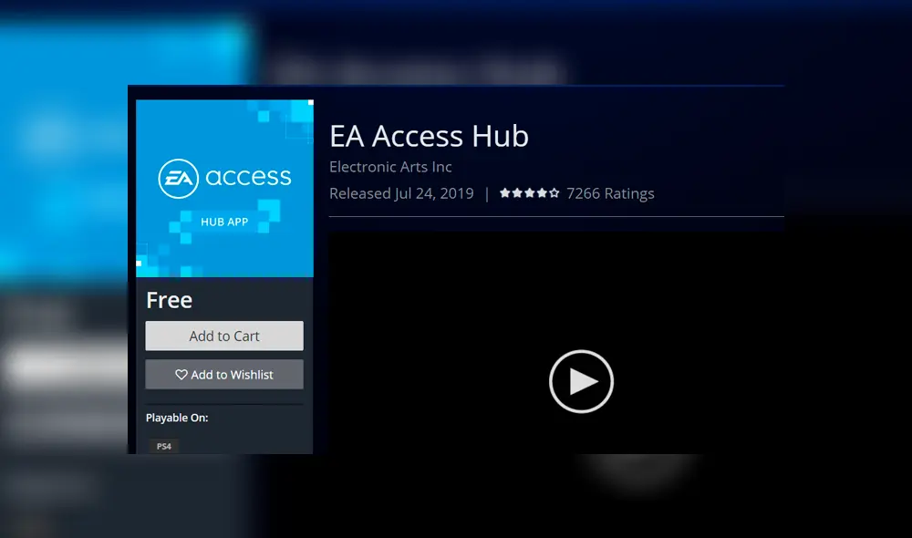 Se trata de EA Access, que también te da acceso a toda una biblioteca de títulos en todos los géneros, además de FIFA 20.