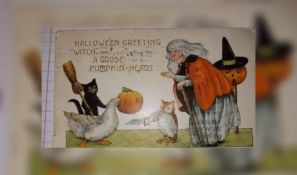 La mujer publicó las imágenes de las curiosas postales en un grupo de Facebook. Foto: Brittany Keech