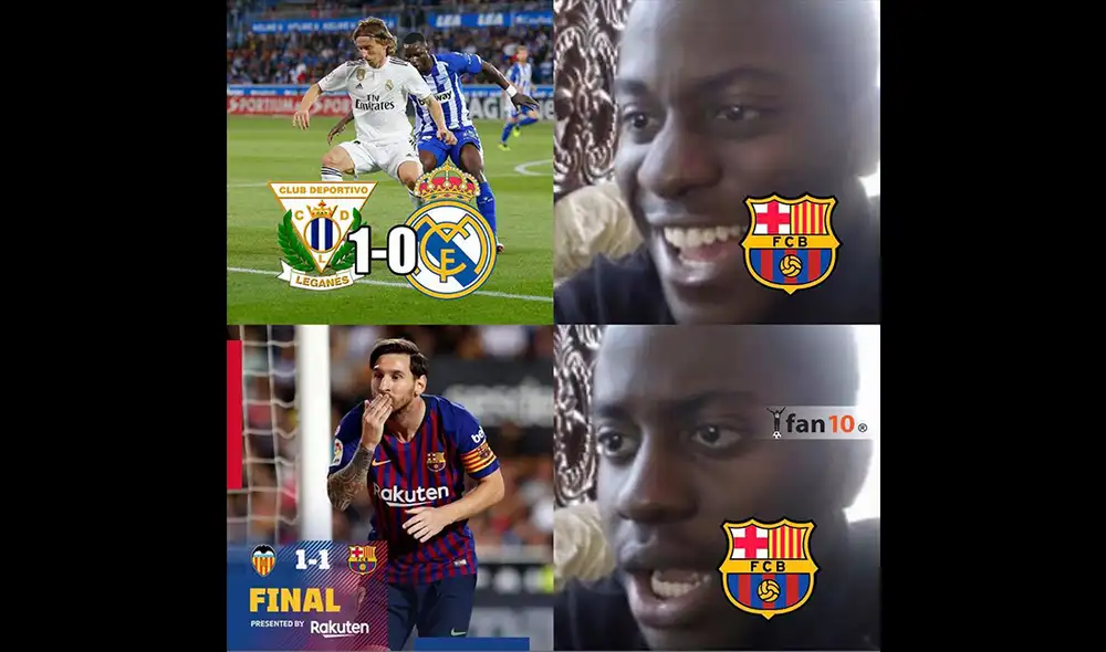 En Facebook, Barcelona es víctima de memes tras su empate con Valencia 