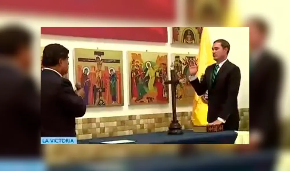 La Victoria: George Forsyth juró como alcalde y dijo que el distrito “no seguirá siendo tierra de nadie” [VIDEO]