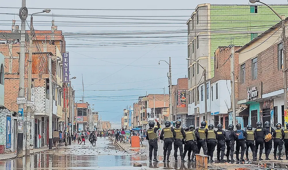 Protestas en La Libertad