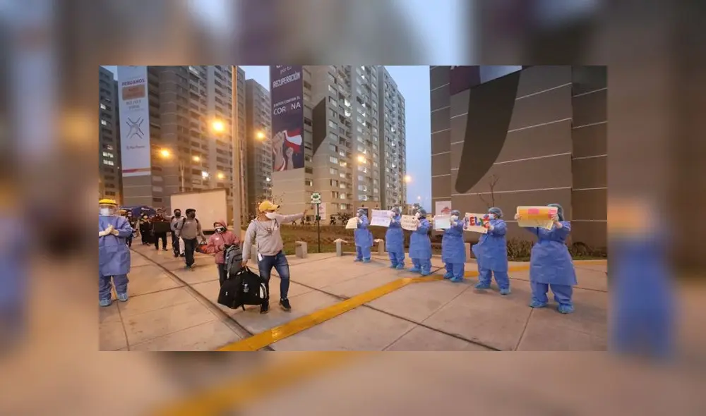 Cada semana, decenas de pacientes son dados de alta en la Villa Panamericana. (Foto: EsSalud) Cada semana, decenas de pacientes son dados de alta en la Villa Panamericana. (Foto: EsSalud)