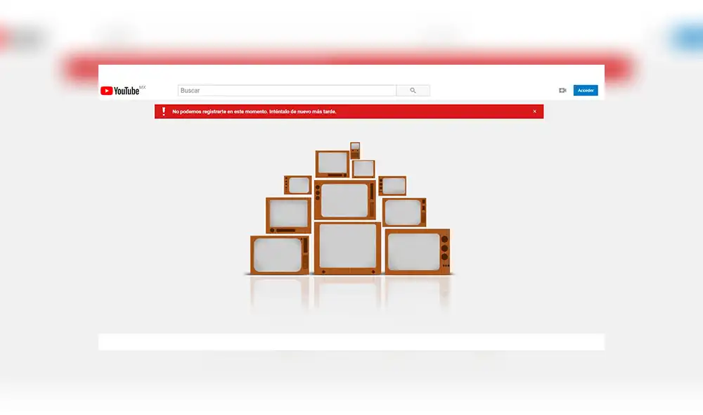 Plataforma de YouTube cae a nivel mundial y esta sería la razón Plataforma de YouTube cae a nivel mundial y esta sería la razón