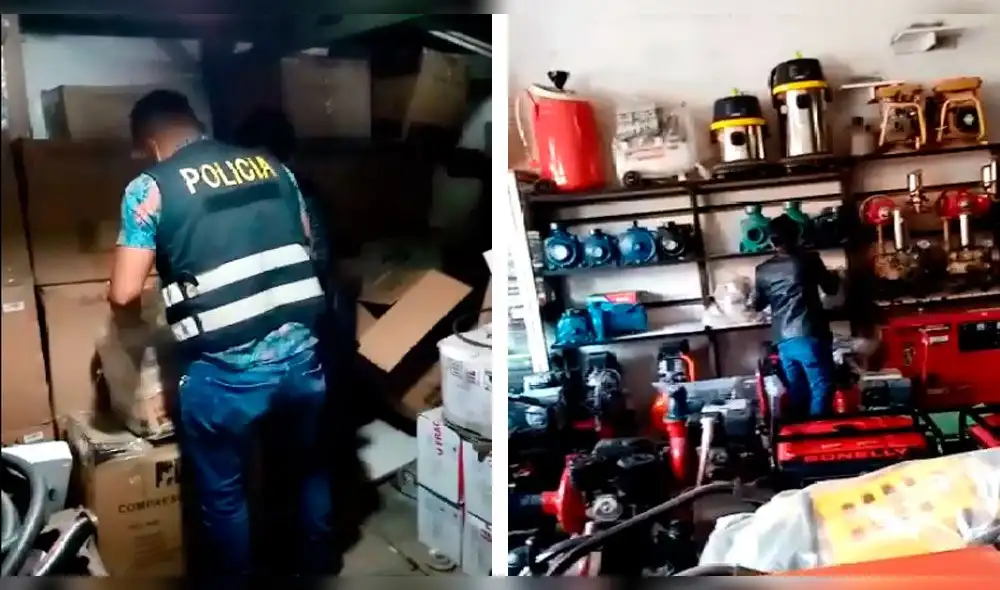 Policía incautó motores presuntamente adulterados en Chiclayo. (Foto: PNP)
