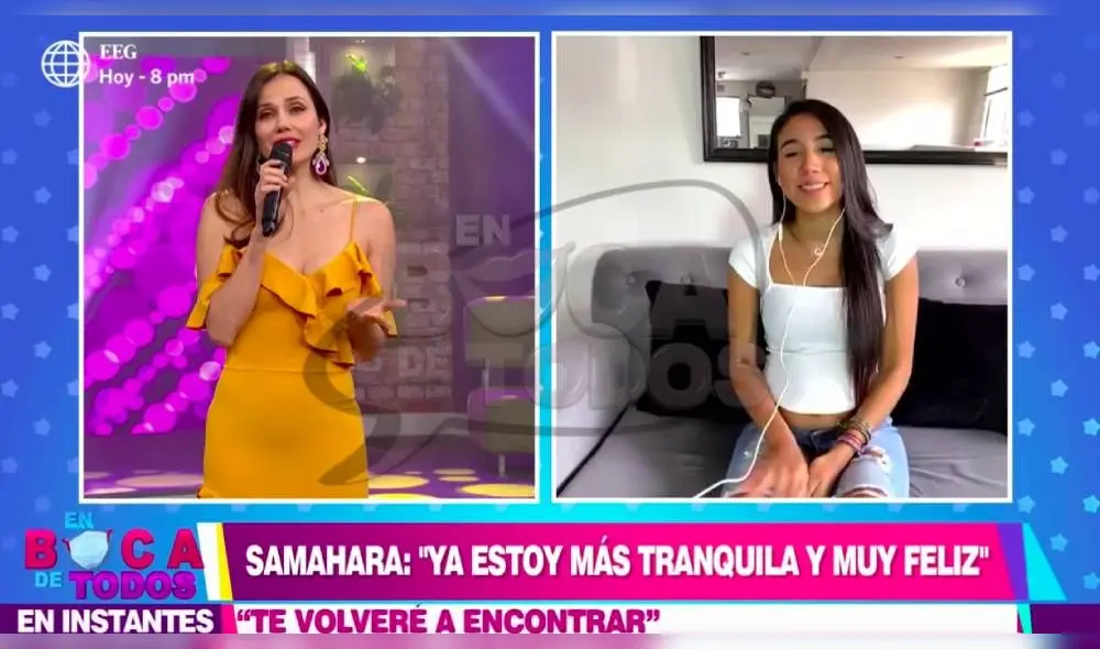 “Mi mamá y yo hemos tenido varias peleas en el camino, pero hoy en día todo está mejor. Todo está tranquilo”, confesó. (Foto: Captura) “Mi mamá y yo hemos tenido varias peleas en el camino, pero hoy en día todo está mejor. Todo está tranquilo”, confesó. (Foto: Captura)