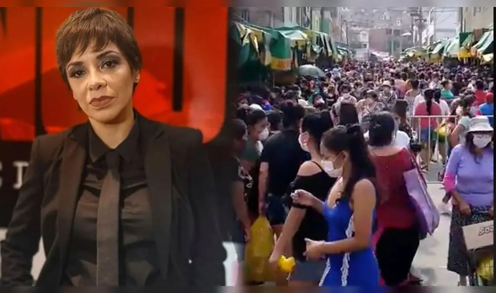 Tatiana Astengo molesta con peruanos que incumplen cuarentena. Foto: Composición Tatiana Astengo molesta con peruanos que incumplen cuarentena. Foto: Composición