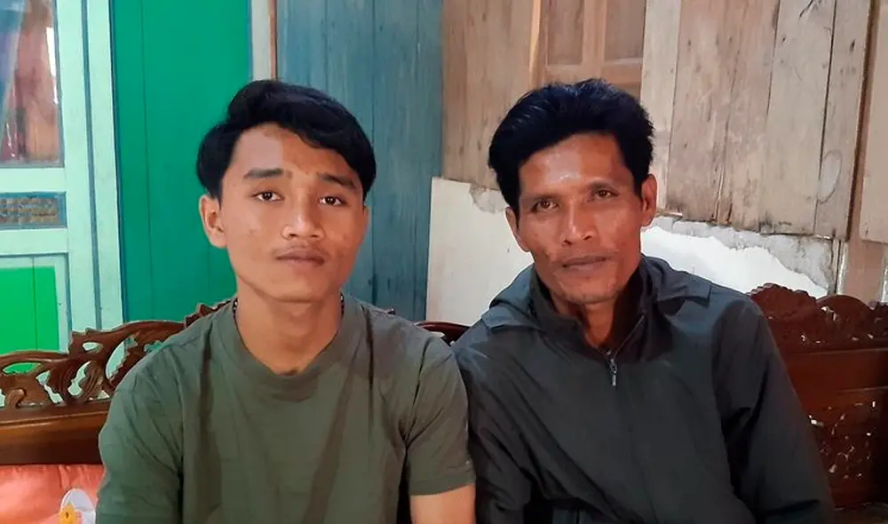 Ervan Wahyu fue secuestrado a los 5 años por un artista callejero que lo obligaba a actuar con él. Foto: Regional Kompas