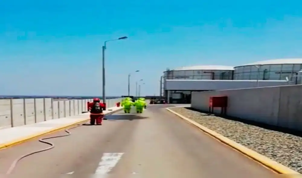 Derrame de 500 galones de ácido sulfúrico en Lambayeque [VIDEO]