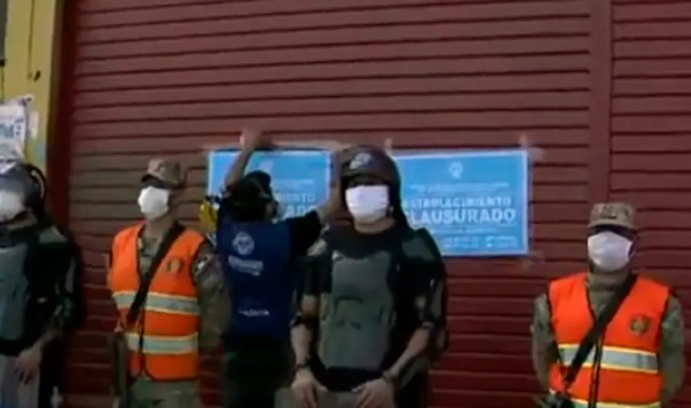 Foto: Captura/América TV. Foto: Captura/América TV.