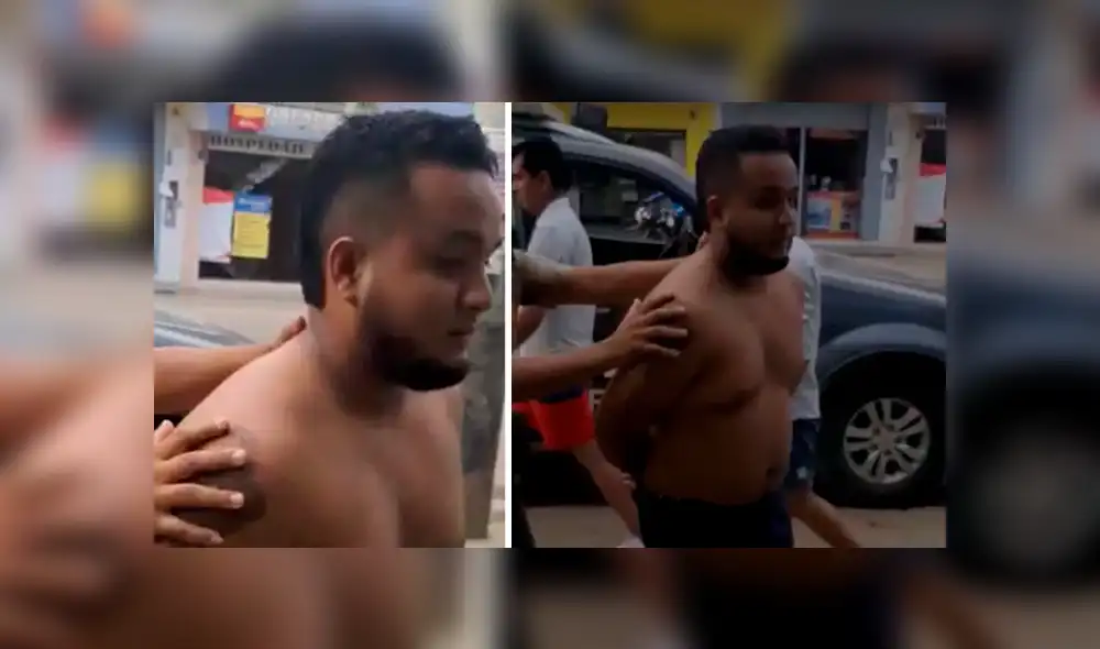 Policía detiene a sujeto de 20 años acusado de violar a joven estudiante. Foto: Captura de video Policía detiene a sujeto de 20 años acusado de violar a joven estudiante. Foto: Captura de video