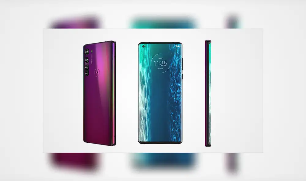 Así luce el nuevo Motorola Edge. Así luce el nuevo Motorola Edge.