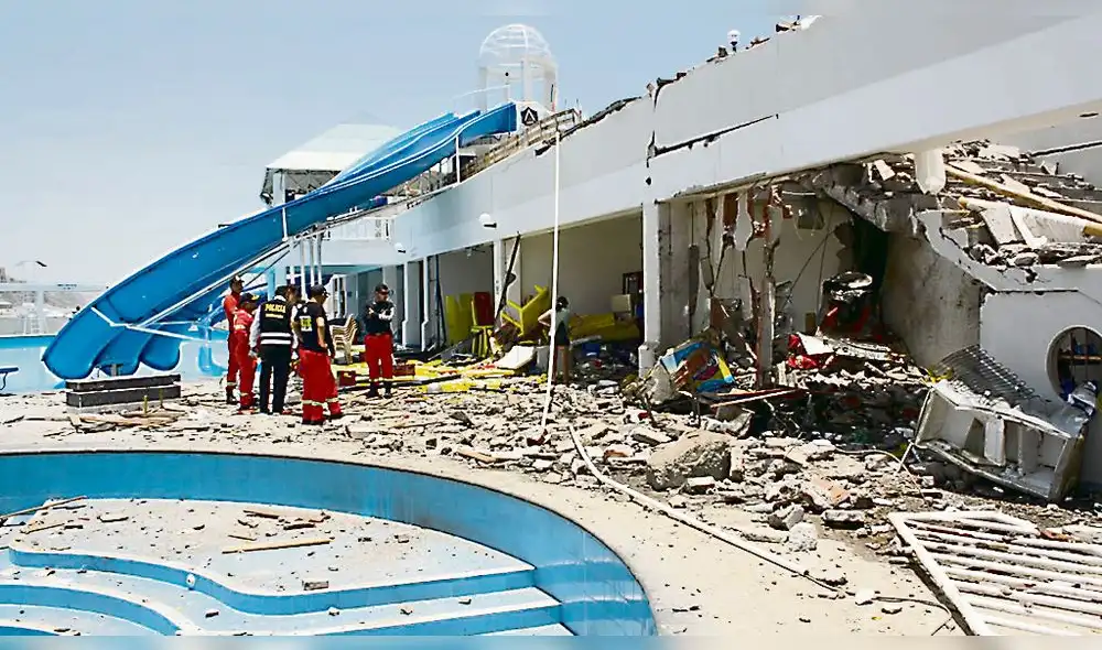 CAUSA. Explosión y daños en parque acuático se debieron a una fuga de gas dentro de un local. CAUSA. Explosión y daños en parque acuático se debieron a una fuga de gas dentro de un local.