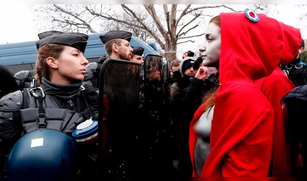Francia: más de 100 ‘chalecos amarillos’ fueron detenidos en París Francia: más de 100 ‘chalecos amarillos’ fueron detenidos en París