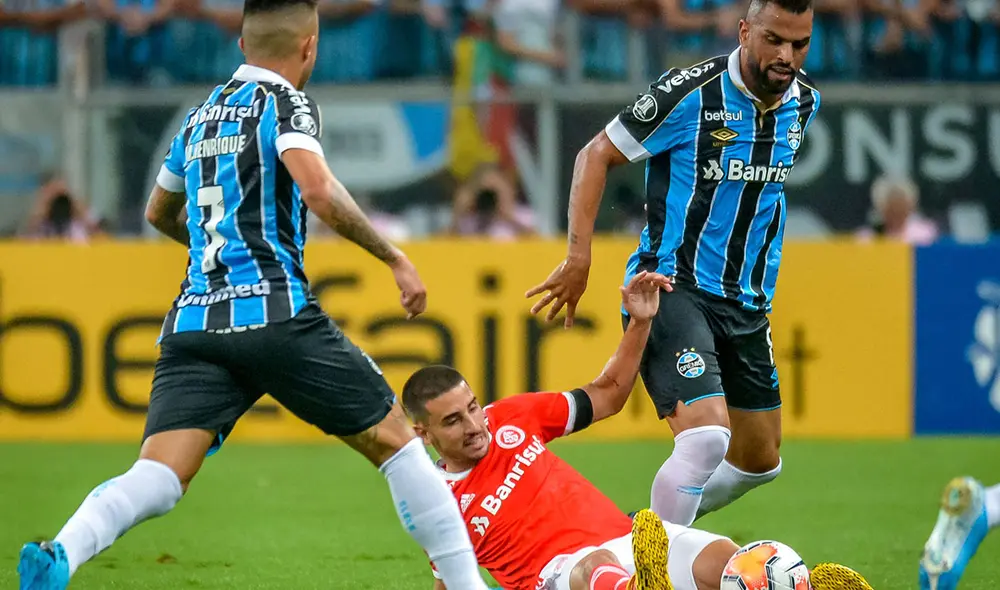 Internacional de Porto Alegre vs. Gremio por la fecha 4 de la Fase de Grupos en Copa Libertadores 2020. (Gráfica: La República).