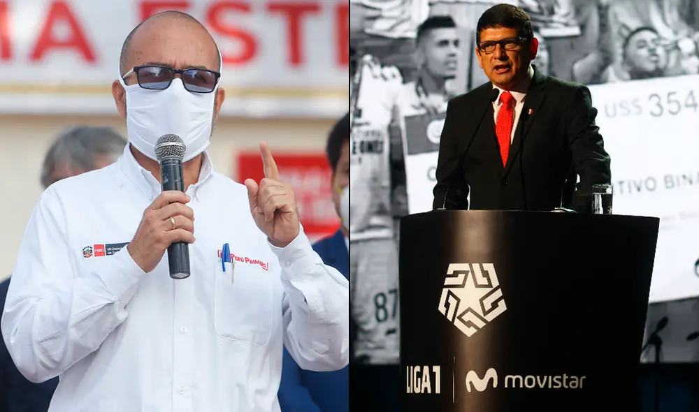 Ministro de Salud hablo sobre Lima como sede para el retorno de la Liga 1 Movistar 2020. Foto: Composición/Grupo La República Ministro de Salud hablo sobre Lima como sede para el retorno de la Liga 1 Movistar 2020. Foto: Composición/Grupo La República