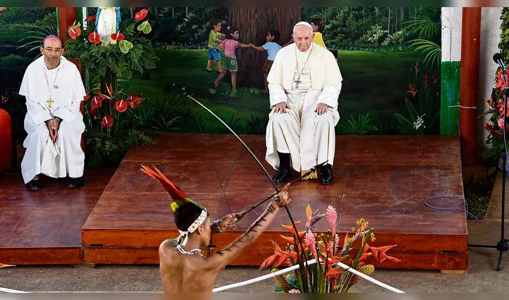 El papa Francisco hace una enérgica defensa de la Amazonía 