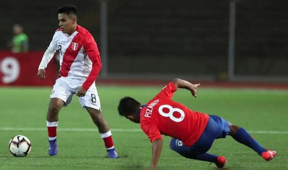 Peru cayó 3-2 ante Chile en el 'Clásico del Pacífico' por el Sudamericano Sub 17