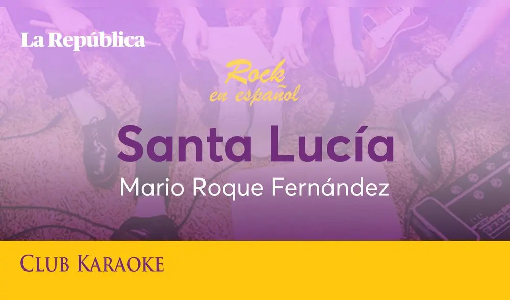 Santa Lucía, canción de Mario Roque Fernández Santa Lucía, canción de Mario Roque Fernández